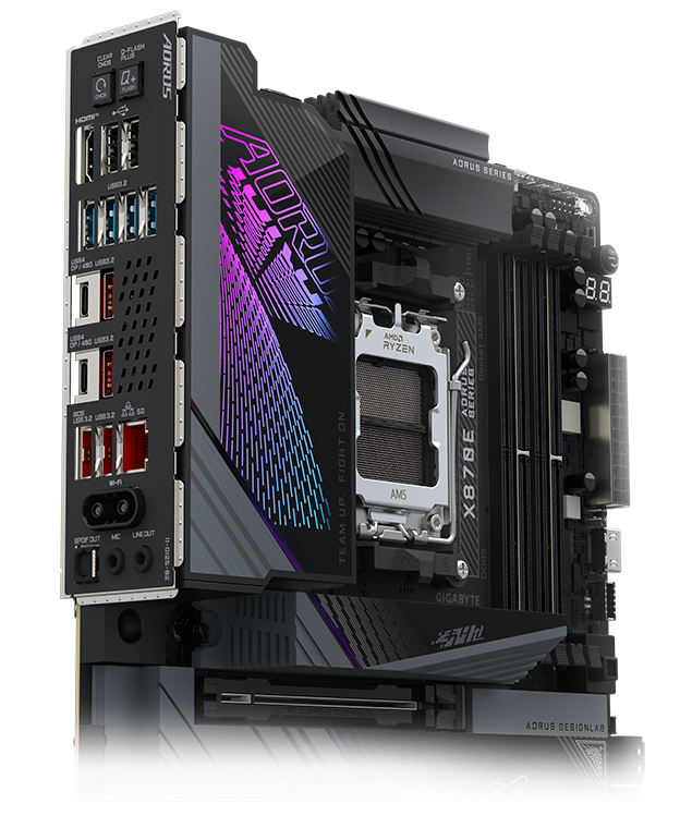GIGABYTE X870E AORUS MASTER AM5 LGA 1718, ATX, DDR5, 4x M.2, PCIe